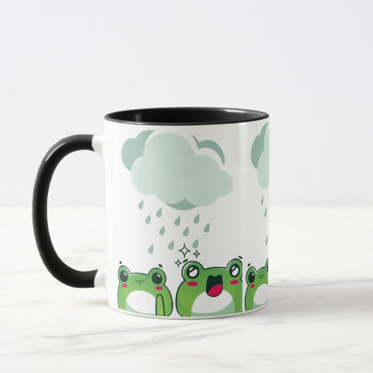 Mug grenouilles dans les inondations (Gauche)