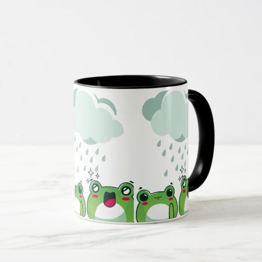 Mug grenouilles dans les inondations (Devant droit)