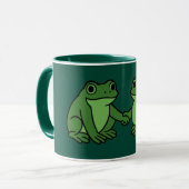 Mug Grenouilles Ensemble Fortes Protestation de Grenou (Devant gauche)