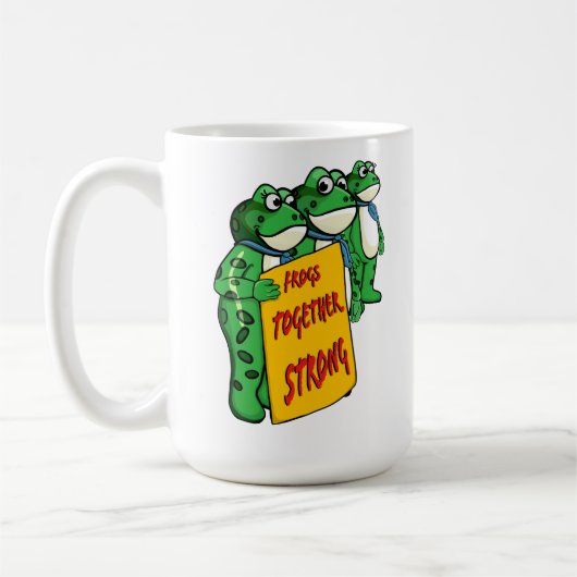 Mug Grenouilles Ensemble Forts (Gauche)