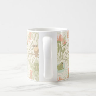 Mug Grenouilles et oiseaux de la jungle douce