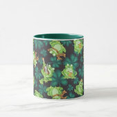 Mug Grenouilles et Shamrocks (Centre)