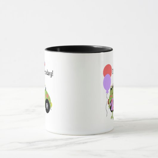 Mug Grenouilles Mod 1er anniversaire (Centre)