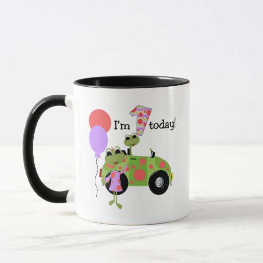 Mug Grenouilles Mod 1er anniversaire (Gauche)