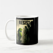 Mug Grenouilles résistent Portland Grenouille protesta (Gauche)