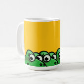 Mug Grenouilles souriantes (Devant gauche)