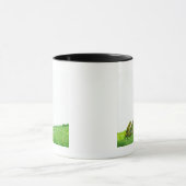 Mug Grenouilles vertes sur le congé (Centre)