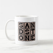 Mug Grès, roche sédimentaire (Gauche)