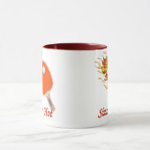 Mug Grésillement du ping-pong flamboyant chaud (Centre)