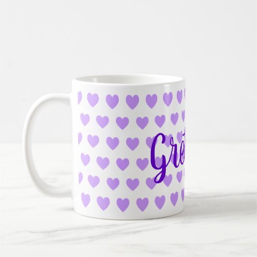 Mug Gretchen en violet (Gauche)
