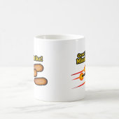 Mug Grève de missiles de Chien de Corne (Centre)