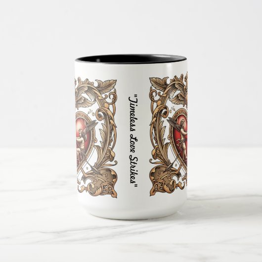 Mug "Grève du coeur intemporelle" (Centre)