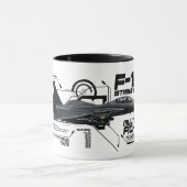 Mug Grève Eagle de F-15E (Centre)