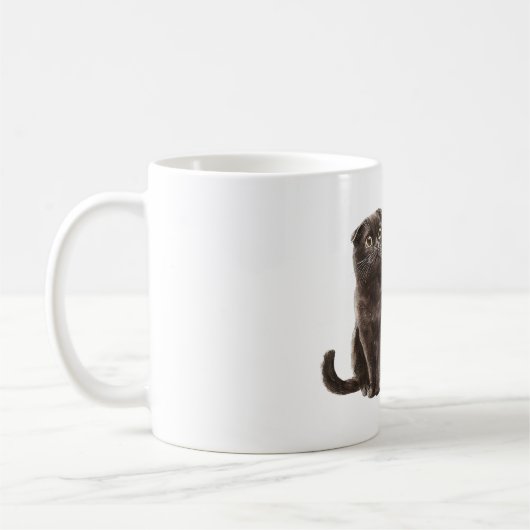 Mug Grey Meow Cat (Gauche)