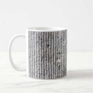 Mug Grey stone wall texture. Texture of stone wall wit