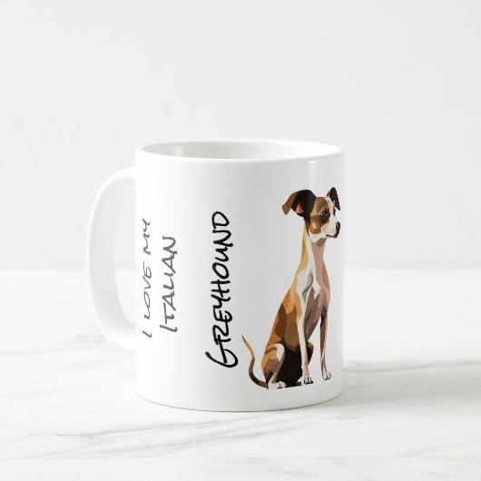 Mug Greyhound (Devant gauche)