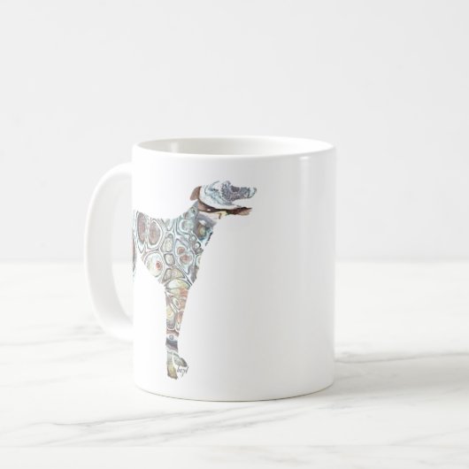 Mug Greyhound, Greyhound (Devant gauche)