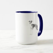 Mug Greyhound italien (Devant droit)