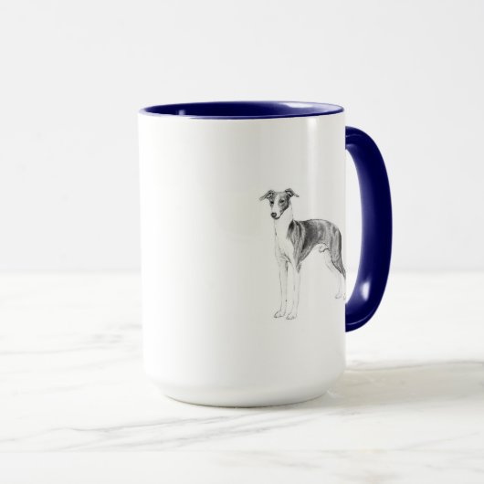 Mug Greyhound italien (Devant droit)