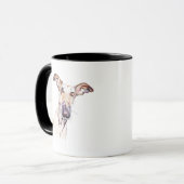 Mug Greyhound –  Mug à café pour maman de chien (Devant gauche)