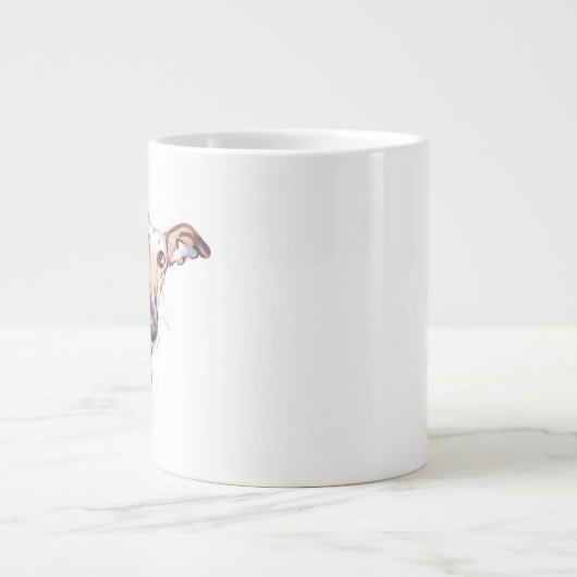 Mug Greyhound – Mug Café pour Maman de Chien (Devant)