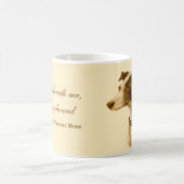 Mug Greyhound Portrait / Célèbre St. Thomas Plus de ci (Centre)