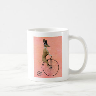 Mug Greyhound sur Black Penny Farthing