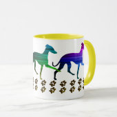Mug Greyhounds italien (Devant droit)