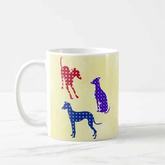 Mug Greyhounds italien (Gauche)
