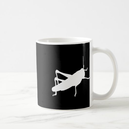 Mug Grhopper Cricket - Insecte Bug Mignon Drôle (Droite)