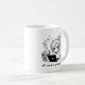 Mug Gribouillage (Devant droit)