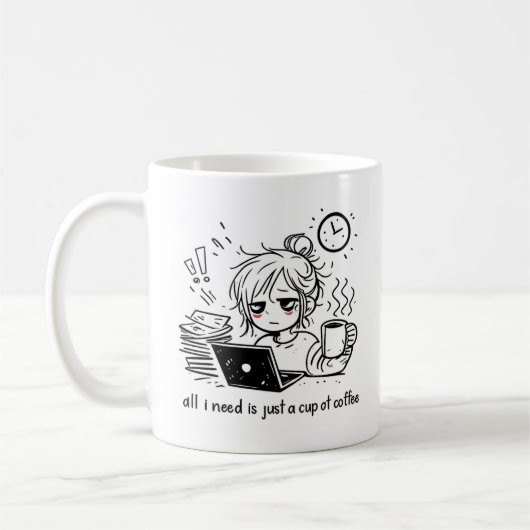 Mug Gribouillage (Gauche)