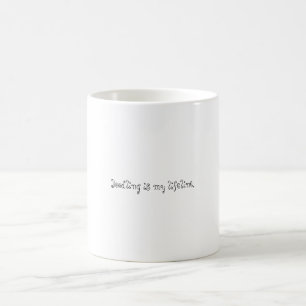 Mug Gribouiller est ma ligne de sauvetage