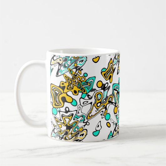Mug Gribouillis, abstrait (Gauche)
