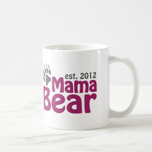 Mug Griffe 2012 de maman ours (Droite)