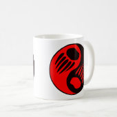 Mug Griffe d'ours Yin Yang (Devant droit)