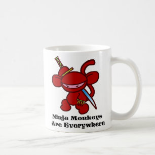 Mug Griffe rouge de Ninja