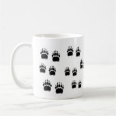 Mug Griffes d'ours noir (Gauche)