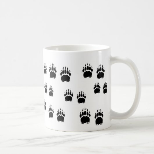 Mug Griffes d'ours noir (Droite)