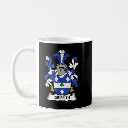 Mug Griffith Coat of Arms Family Crest  (Gauche)
