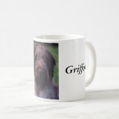 Mug Griffon de Korthals - portrait de Tsjip (Devant droit)