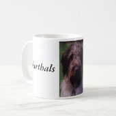 Mug Griffon de Korthals - portrait de Tsjip (Devant gauche)