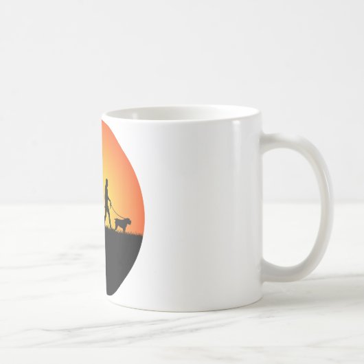 Mug Griffon de pointage à poils durs (Droite)