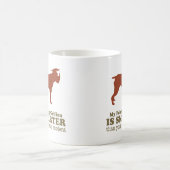 Mug Griffon de pointage à poils durs (Centre)