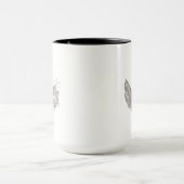 Mug Griffonnage complexe de plume (Centre)