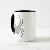 Mug Griffonnage d'araignée (Devant gauche)