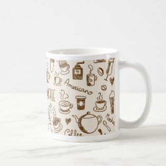 Mug Griffonnage de café