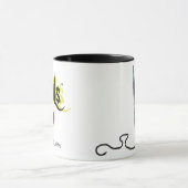 Mug Griffonnage de Micromajig + Logo (Centre)