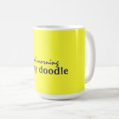 Mug griffonnage dipsy goodmorning (Devant droit)