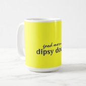 Mug griffonnage dipsy goodmorning (Devant gauche)
